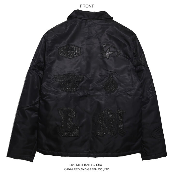 楽天市場】【30%OFF】LIVE MECHANICS アウター 長袖 中綿 ジャケット 