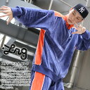 LRG アウター 冬 長袖 トラックジャケット メンズ 春秋冬用 青 エルアールジー ベロア ブルゾン ベロアジャケット ジャージ 上 ジャケット ライトアウター おしゃれ かっこいい バイカラー ライン 切替 b系 ヒップホップ ファッション ストリート系 ハイ ブランド 服 J18401