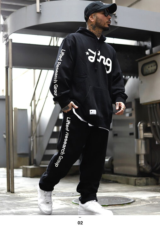 楽天市場】LRG 上下セット 長袖 ブランド メンズ 春秋冬用 グレー/黒 