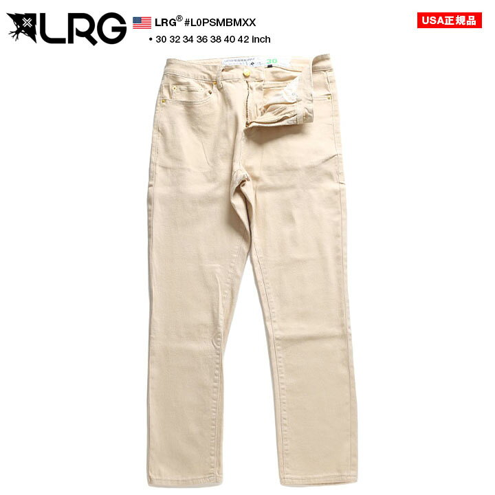 楽天市場】LRG チノパン メンズ 春夏秋冬用 カーキ 大きいサイズ