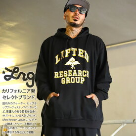 LRG パーカー ブランド スケボー フーディ 長袖 スウェット 裏起毛 メンズ 春秋冬用 黒 大きいサイズ エルアールジー フードパーカー トップス おしゃれ シンプル カレッジロゴ ビッグシルエット b系 ヒップホップ ファッション ストリート系 服 2025秋冬 新作 L3V9MSOXX