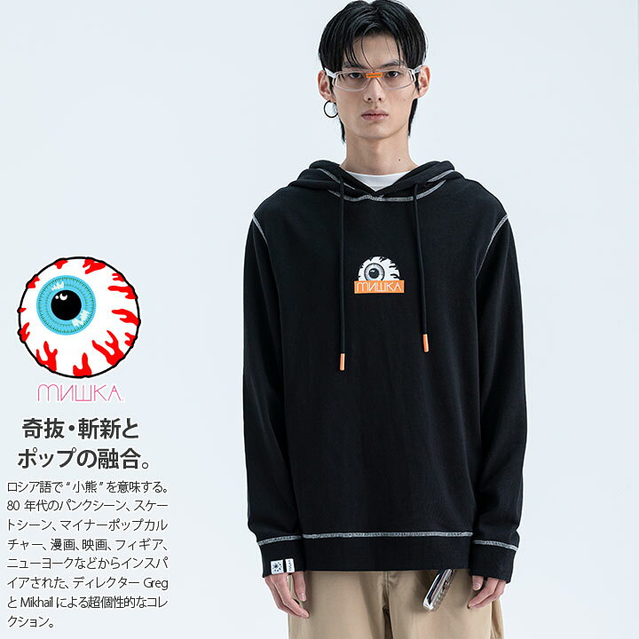 楽天市場 Mishka パーカー ブランド スケボー 長袖 スウェット 裏パイル メンズ レディース 黒 ブラック 大きいサイズ ミシカ フードパーカー おしゃれ かっこいい 切り替え ボックスロゴ B系 ヒップホップ ファッション ロック バンド ストリート系 ハイ ブランド 服