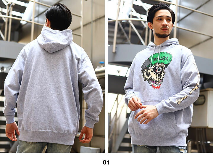 楽天市場】MISHKA パーカー スケボー 長袖 スウェット 裏パイル 