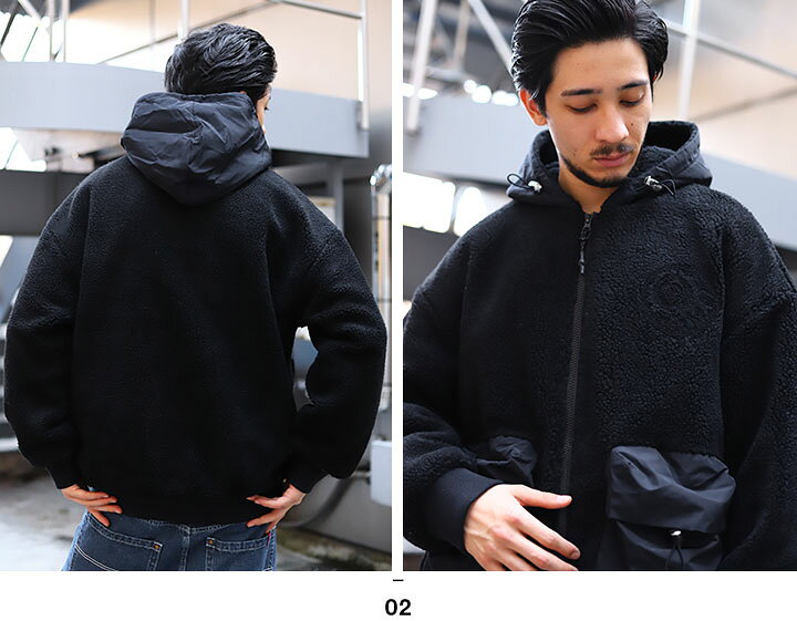 楽天市場】ラスト1点【48%OFF】MISHKA アウター フーディ パーカー 