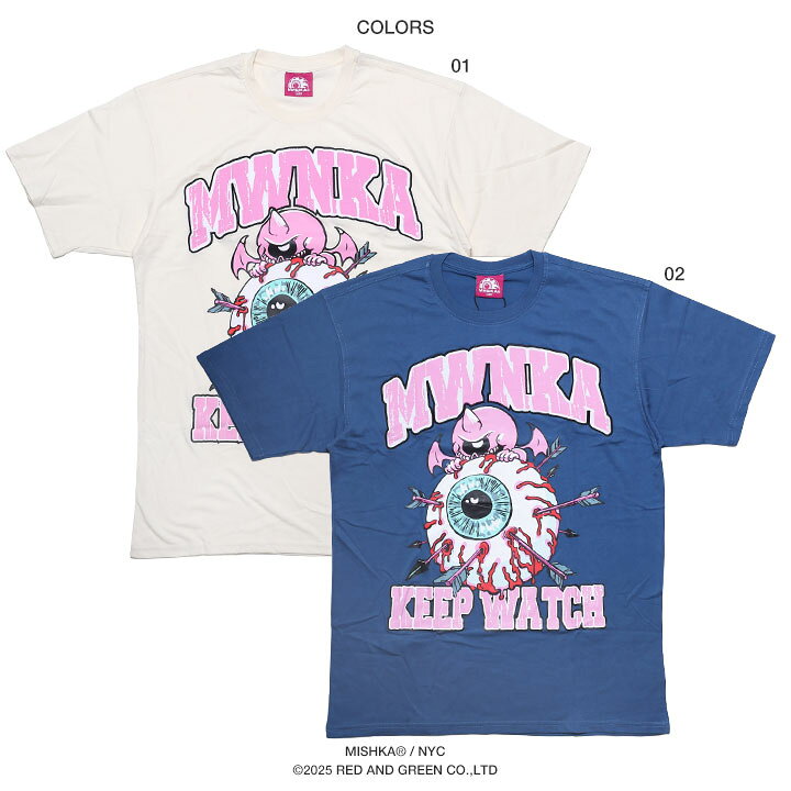 楽天市場】【30%OFF】MISHKA Tシャツ 半袖 メンズ 春夏用 白 青 大きい 