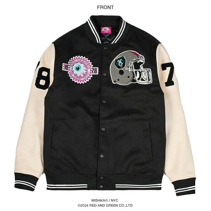 楽天市場】残り僅か【30%OFF】MISHKA アウター 長袖 スタジャン 