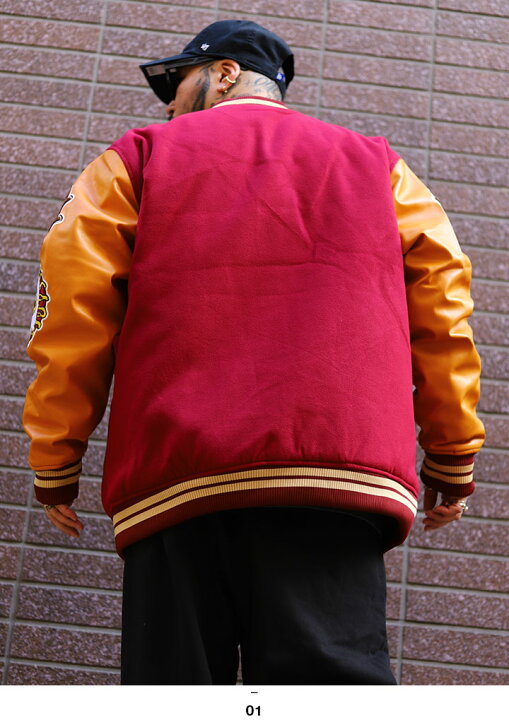 楽天市場】ラスト1点【40%OFF】MISHKA アウター 長袖 スタジャン 