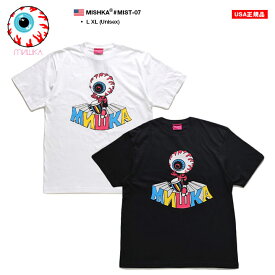 MISHKA Tシャツ 半袖 メンズ 春夏用 白/黒 大きいサイズ ミシカ おしゃれ かっこいい オーバーサイズ ビッグシルエット KEEPWATCH キープウォッチ かわいい クマ ベアー b系 ヒップホップ ファッション ロック バンド ストリート系 ハイ ブランド 服 2024春夏 新作 MIST-07