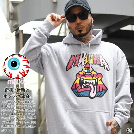 MISHKA パーカー ブランド スケボー フーディ 長袖 スウェット 裏パイル メンズ グレー/黒 大きいサイズ ミシカ フードパーカー トップス 袖ロゴ ピラミッド b系 ヒップホップ ロック バンド ストリート系 ハイ 服 新作 MIHHO-01