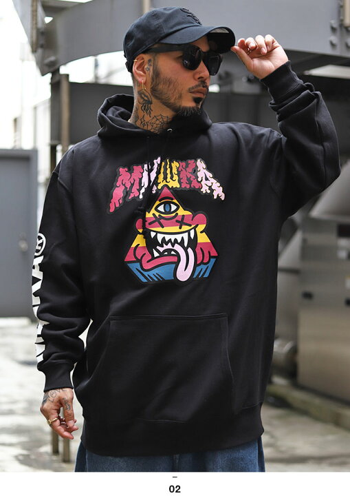 楽天市場】【46%OFF】MISHKA パーカー ブランド スケボー フーディ 