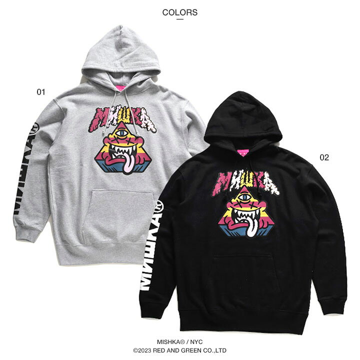 楽天市場】【30%OFF】MISHKA パーカー ブランド スケボー フーディ 