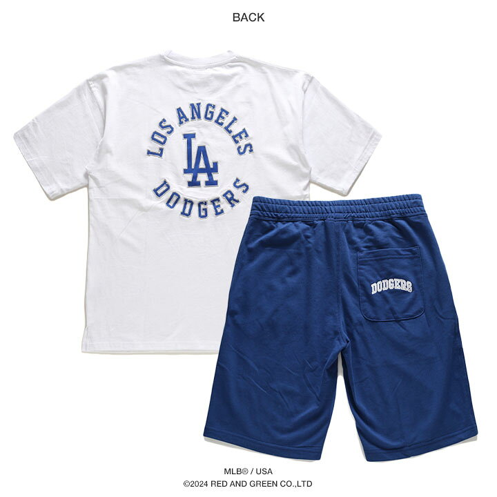 楽天市場】MLB ロサンゼルス ドジャース セットアップ 半袖 上下セット  
