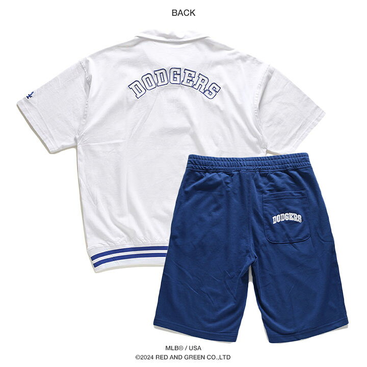 楽天市場】【ラスト1点】MLB ロサンゼルス ドジャース 上下セット 半袖  