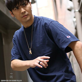 Champion USA Tシャツ 半袖 メンズ レディース 春夏用 紺/黒 S-XL ビッグTシャツ 大きいサイズ チャンピオン USAモデル アメリカ規格 ロゴ スポーツ ストリート系 ファッション ブランド 服 かっこいい おしゃれ ビッグシルエット アメカジ CHMP-T2102