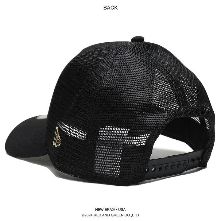 楽天市場】NEWERA キャップ メッシュキャップ メンズ 春夏秋冬用 黒