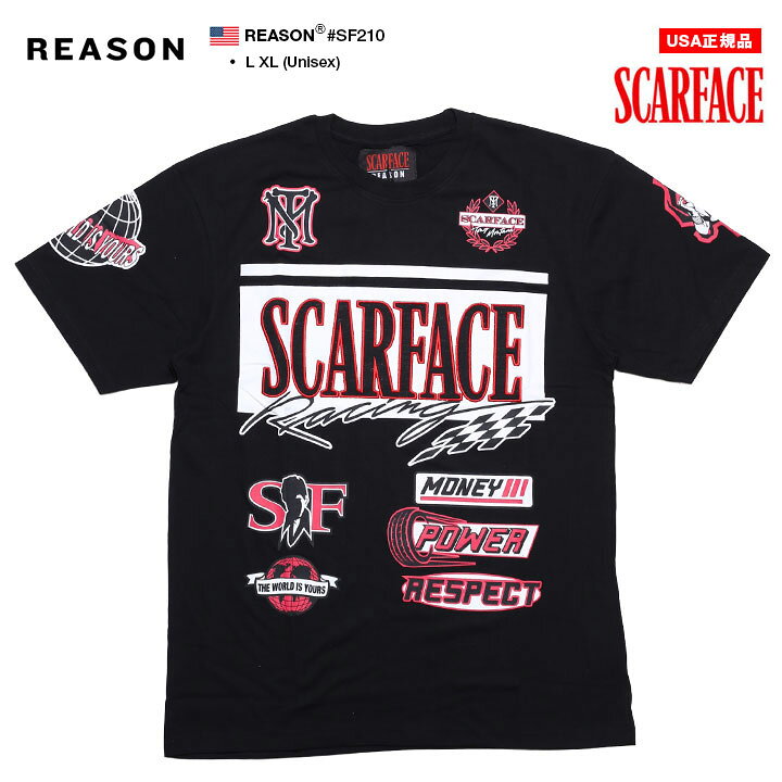 楽天市場】残り僅か【40%OFF】REASON × 映画 スカーフェイス Tシャツ 