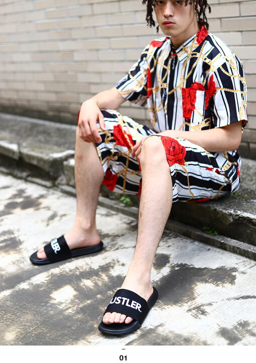 楽天市場】【50%OFF】REASON × Hustler 公式 スポーツサンダル メンズ 