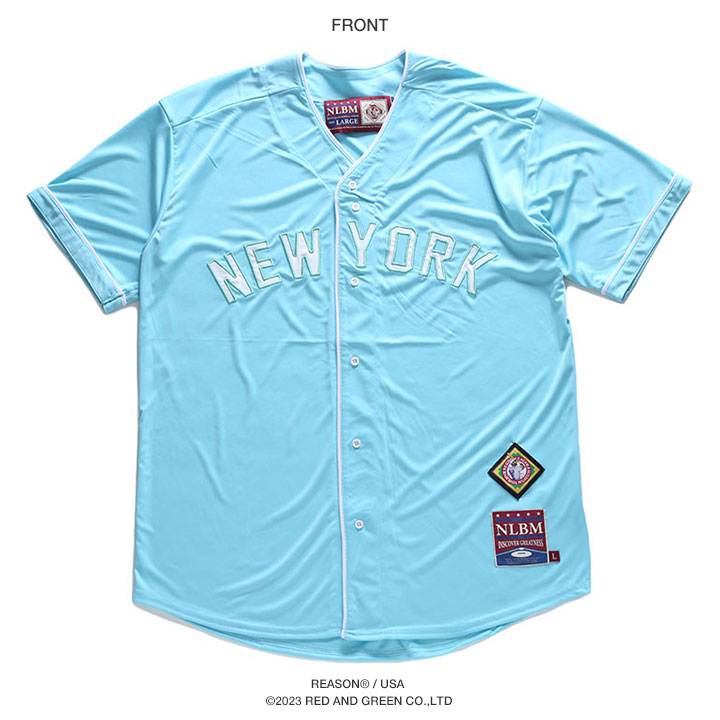 楽天市場】REASON × NLB 公式 ニグロリーグ ベースボールシャツ 半袖