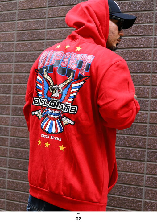 楽天市場】【45%OFF】REASON × Dipset パーカー ブランド 長袖 