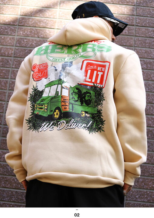 楽天市場】【45%OFF】REASON × Cheech & Chong パーカー ブランド 