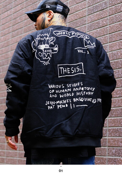 楽天市場】ラスト1点【20%OFF】REASON × バスキア アウター 長袖 