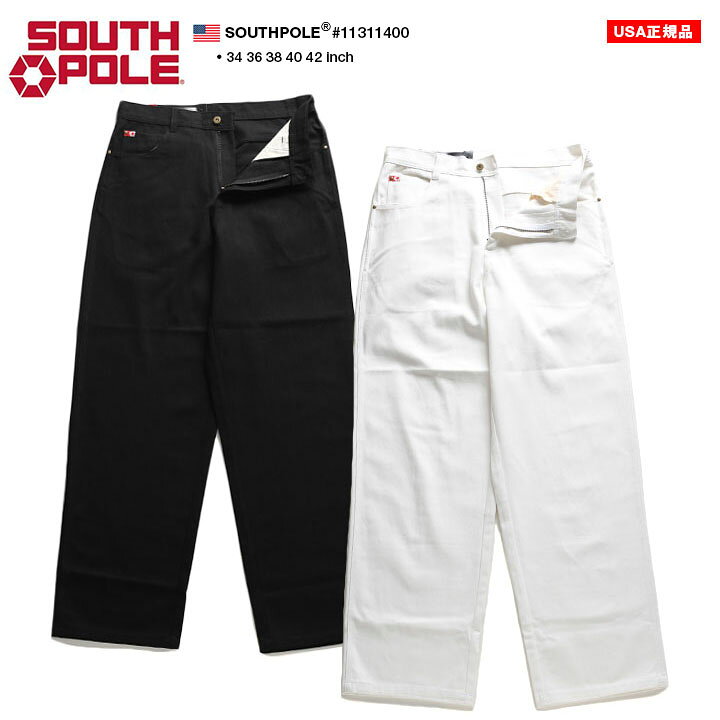 楽天市場】SOUTH POLE デニム ジーンズ メンズ 黒 白 大きいサイズ 