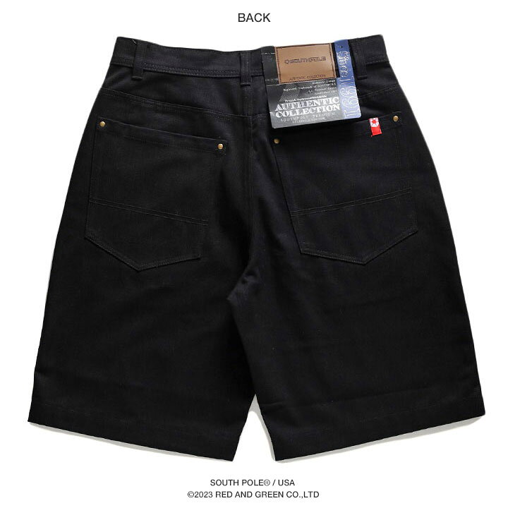 楽天市場】SOUTH POLE ハーフパンツ デニム メンズ 春夏用 黒 白 