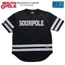 サウスポール SOUTH POLE フットボールシャツ ホッケーシャツ ゲームシャツ 半袖 メンズ 黒 L XL 2L LL 2XL 3L XXL 3XL 4L...