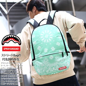 SPRAY GROUND バッグ メンズ レディース 全9色 大きいサイズ スプレーグラウンド リュック バックパック 大きめ 大容量 BAG おしゃれ ペイズリー バンダナ柄 限定 復刻 b系 ヒップホップ ファッション ストリート系 ハイ ブランド B1492