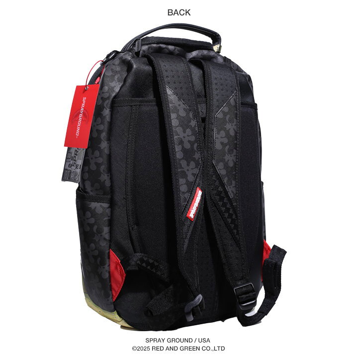 楽天市場】SPRAY GROUND × スポンジボブ リュック バックパック レザー 