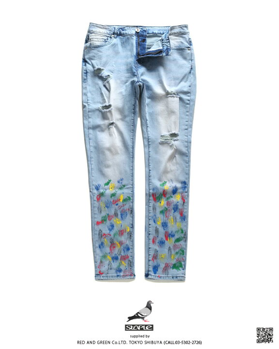 楽天市場】ラスト1点【46%OFF】ステイプル STAPLE ジーンズ デニム 