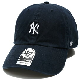 47 キャップ ニューヨークヤンキース メンズ レディース 全8色 MLB ヤンキース NY ロゴ 47brand フォーティセブン CLEAN UP 帽子 cap ローキャップ 浅め ぼうし ベースボールキャップ おしゃれ 刺繍 b系 ヒップホップ ファッション ストリート系 ブランド 新作 BSRNR17GWS