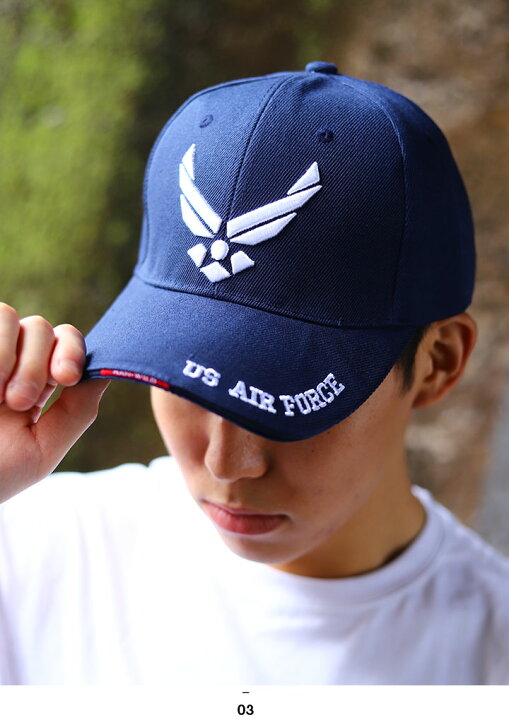 楽天市場】US AIR FORCE キャップ ローキャップ メンズ レディース 黒 