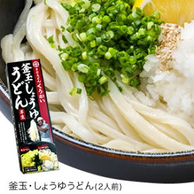 【ポイント4倍】うどん　手打ち　手打ちうどん　釜玉・しょうゆうどん2人前セット [17]