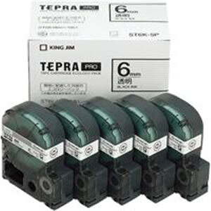 �L���O�W�� �e�v�� PRO�e�[�v/���x�����C�^�[�p�e�[�v �y���F6mm�z 5���� ST6K-5P ����[21]