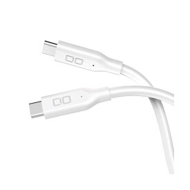 CIO シリコンケーブル CtoC 240W 1m ホワイト CIO-SL240W-CC1-WH 1本[21]