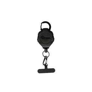 KEY-BAK �L�[�o�b�N �L�k�����h�~�X�}�z�e�U�[ �����O+�N���b�v�� �J���r�i�t ���b�N�@�\ �R�[�h�Œ�90cm �u���b�N RATCH-IT 0KR7-4A11[21]