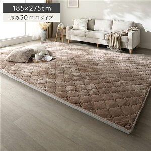 �Ɍ� ���O �P�i ��185×275cm ����30mm�^�C�v �t�����l�����n ���J�u���E�� �􂦂� �J�o�[ �E�H�b�V���u�� �J�o�[�����O �������E���^�� �h���΍� ���O�}�b�g �O�~ �t���A�}�b�g ���O�J�[�y�b�g 