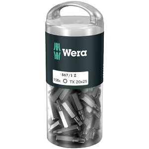 WERA F 100{ gNXlWp hCo[rbg 6.35mm nTCYTX20 S25mm 072448 H ƍH c[ DIY[21]