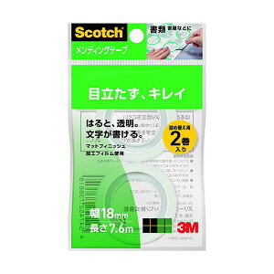 y2×20Zbgz 3M Scotch XRb` fBOe[vlւp 18mm×7.6m 3M-CM18-R2PX20[21]