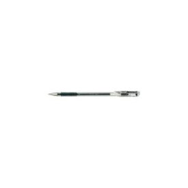 （まとめ）ぺんてる Yesハイブリッド EK105-GA 黒 10本 【×5セット】[21]