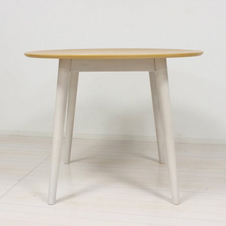 楽天市場】フェブラダイニングテーブル約幅90cm ナチュラル 組立式【代 