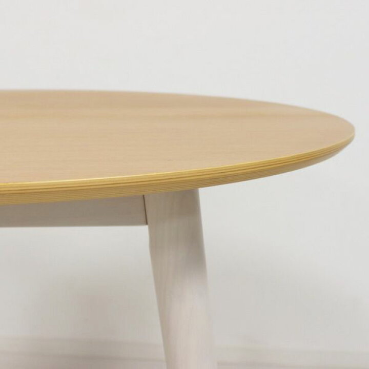 楽天市場】フェブラダイニングテーブル約幅90cm ナチュラル 組立式【代 