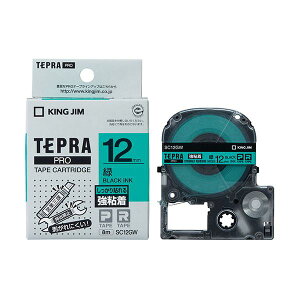 (�܂Ƃ�) KING JIM(�L���O�W��) �e�v��PRO�e�[�v���S�� 12mm �� KJ-SC12GW �y×3�Z�b�g�z[21]