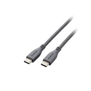 �G���R�� USB2.0�P�[�u�� USB Type-C - USB Type-C/100W�Ή�/�Ȃ߂炩 MPA-CC5PSS20GY[21]