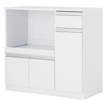 楽天市場】キッチンカウンター 約幅89×奥行40×高さ82cm 2口コンセント 