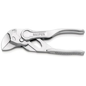 KNIPEX �N�j�y�b�N�X �S��100mm �ő�J��21mm ��̂Ђ�T�C�Y �~�j�v���C���[�����` XS 8604-100BK �H�� ��ƍH�� ���� DIY[21]