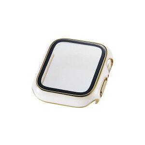 �G���R�� Apple Watch 40mm �t���J�o�[�P�[�X �v���~�A���K���X ������ �S�[���h���C�� 40mm �z���C�g AW-25EFCGJWH[21]