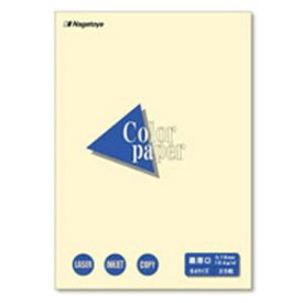 (業務用100セット) Nagatoya カラーペーパー/コピー用紙 【B4/最厚口 25枚】 両面印刷対応 レモン[21]