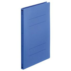 （まとめ） TANOSEE フラットファイル（再生PP） A4タテ 150枚収容 背幅18mm ロイヤルブルー 1パック（5冊） 【×5セット】[21]